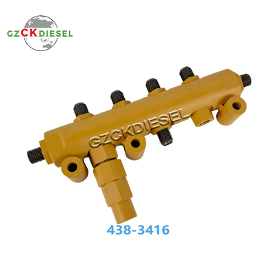 일반 철도 연료 튜브 438-3416 4383416 Caterpillar E320D E323D 발굴기 C6.4 C6.6 엔진